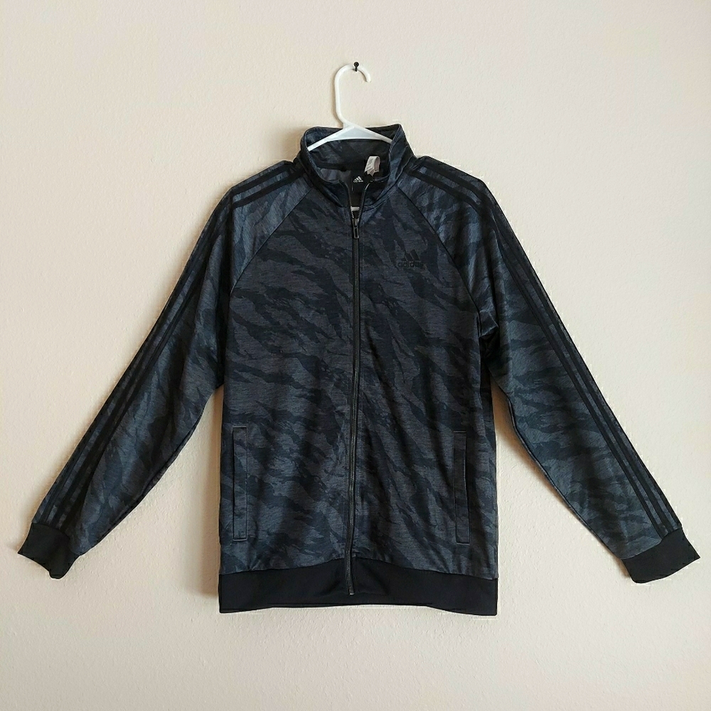 Adidas Tiger Striped Jacket Black